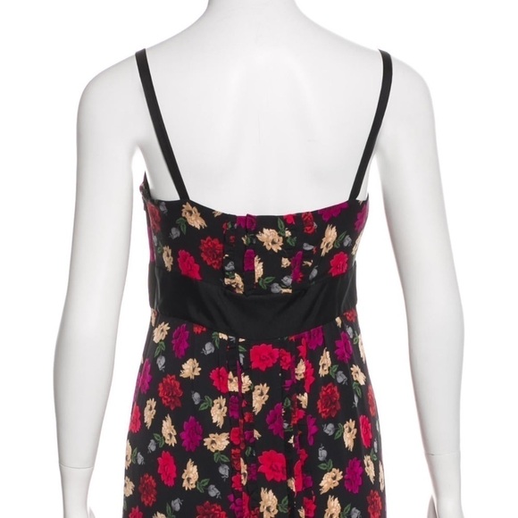 Diane Von Furstenberg DVF Ariba Silk Floral Dress - Picture 5 of 5